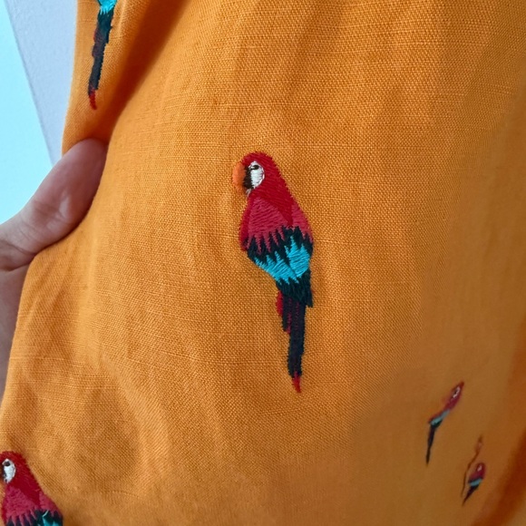 Farm Rio Parrot Embroidered Dress - Picture 5 of 6